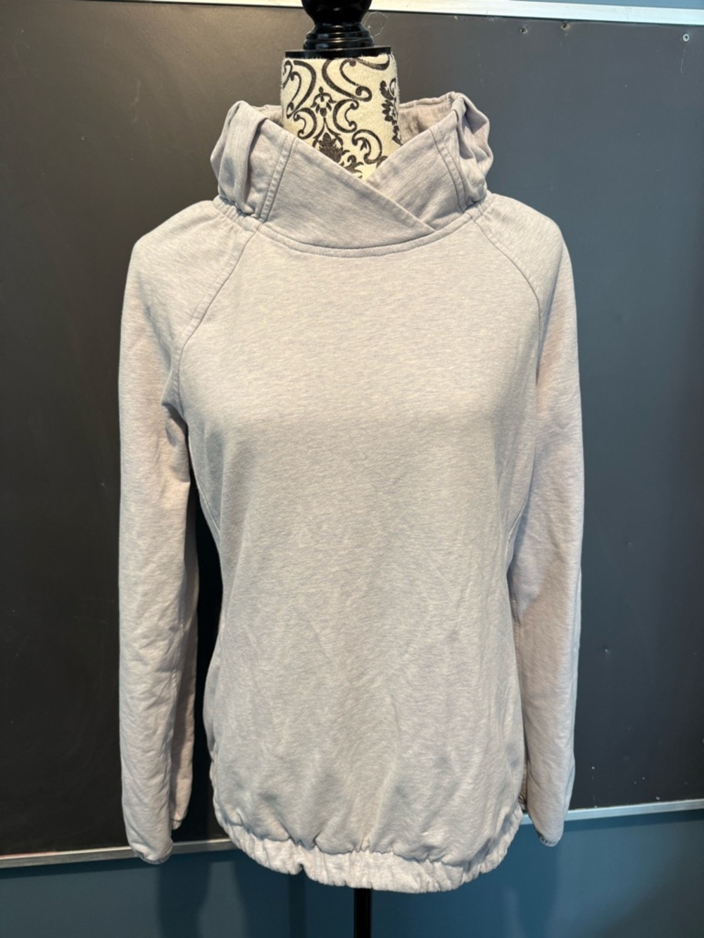 lululemon athletica Light lite purple Cross-Neck Pullover